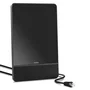 Hama Antena Interior DVT-T/DVB-T2 FM Pro Negro - Antena TV Interior para DVB-T2, DAB+, Radio FM, 87.5-1479.5 MHz, Cable 2m, Color Negro, USB