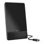 Hama Antena Interior DVT-T/DVB-T2 FM Pro Negro - Antena TV Interior para DVB-T2, DAB+, Radio FM, 87.5-1479.5 MHz, Cable 2m, Color Negro, USB