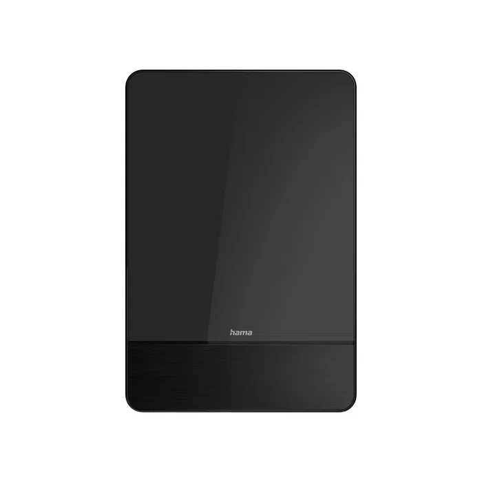Hama Antena Interior DVT-T/DVB-T2 FM Pro Negro - Antena TV Interior para DVB-T2, DAB+, Radio FM, 87.5-1479.5 MHz, Cable 2m, Color Negro, USB
