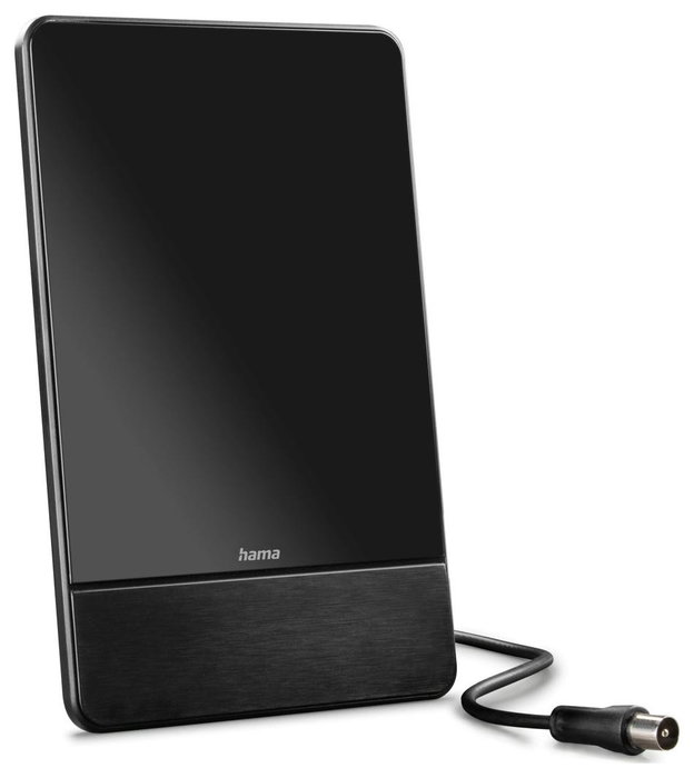 Hama Antena Interior DVB-T/T2 FM Pro Negro