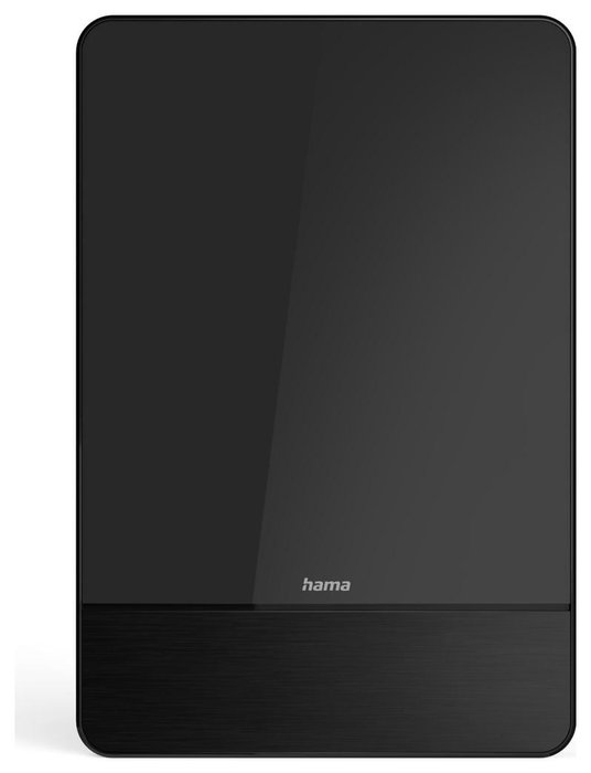 Hama Antena Interior DVB-T/T2 FM Pro Negro