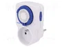 ORNO Programador de tiempo analógico 230VAC 16A
