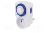 ORNO Programador de tiempo analógico 230VAC 16A