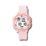 G&B TIME Reloj LCD para Cadete Cuadrante Curvo con Luz LED Blanco