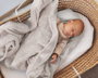 KioKids Manta Gris con Estrellas en Relieve