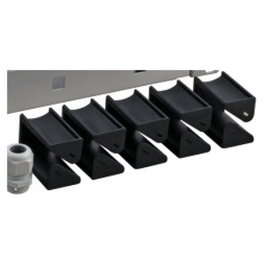EFB Elektronik Set de 5 soportes para cables 1HE, R30, H=56mm