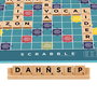 Mattel Scrabble Core Wood Juego Clásico de Palabras Cruzadas Edad Mínima Recomendada: 10 años