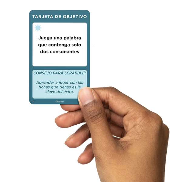 Mattel Scrabble Core Wood Juego Clásico de Palabras Cruzadas Edad Mínima Recomendada: 10 años