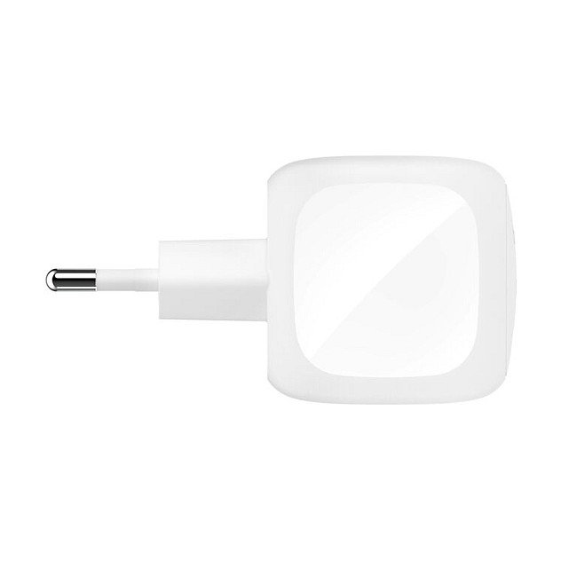 Belkin BOOST Charge WCA011kqWH - Cargador USB-C 65W PD 3.1 PPS, Interiores, Blanco, Carga Rápida para Portátil, Smartphone, Tableta