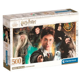 Clementoni Puzzle Harry Potter 500 Piezas 49x36cm