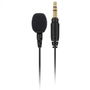 RODE Micrófono de Solapa Lavalier GO Omnidireccional con Jack 3.5mm TRS Negro