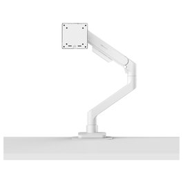 BenQ BSH02 Brazo Ergo para Monitor Universal, Pinza o Atornillado, Soporte VESA 100x100 mm, Peso Max 20 kg, Hasta 45 Pulgadas (114.3 cm), Blanco