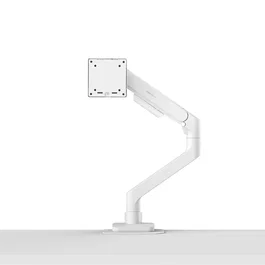 BenQ Ergo Arm BSH02, Soporte Monitor Pinza/Atornillado 20 kg para Pantallas de 17 a 45 pulgadas, VESA 100x100 mm, Color Blanco