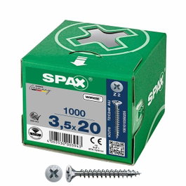 Spax Tornillo Universal Cabeza Plana 3,5x20mm Z2 (1000 unidades) تقد