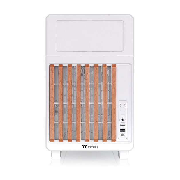 Thermaltake TR200 WS Caja PC Torre Blanca Mini-ITX micro ATX Acero SPCC