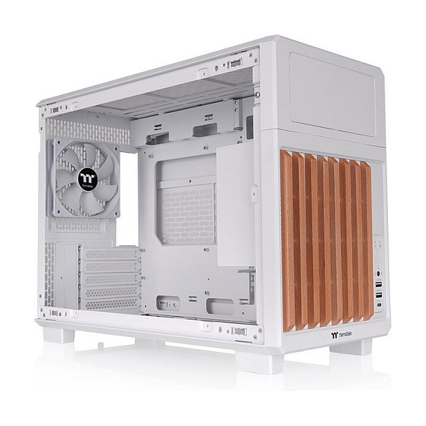 Thermaltake TR200 WS Caja PC Torre Blanca Mini-ITX micro ATX Acero SPCC