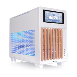 Thermaltake TR200 WS Caja PC Torre Blanca Mini-ITX micro ATX Acero SPCC