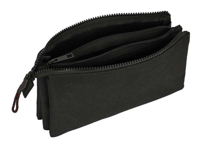 Portatodo Triple Naruto Negro 22 x 12 x 3 cm