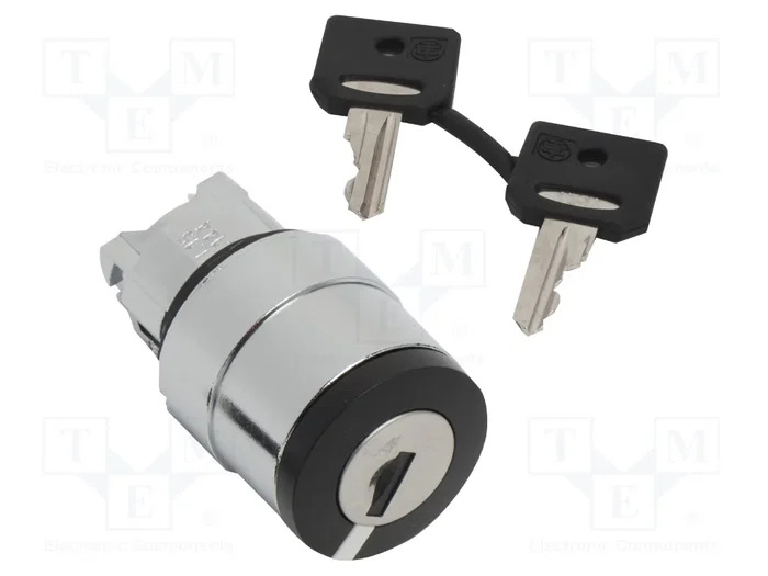 SCHNEIDER ELECTRIC Interruptor rotativo con llave Harmony XB4 22mm Negro SCHNEIDER ELECTRIC Interruptor rotativo con llave Harmony XB4 22mm Negro