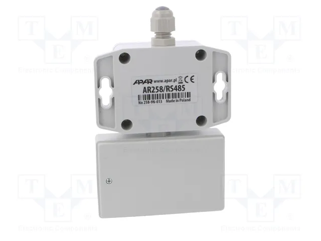 APAR AR258/RS485 Transductor de partículas, temperatura y humedad APAR AR258/RS485 Transductor de partículas, temperatura y humedad