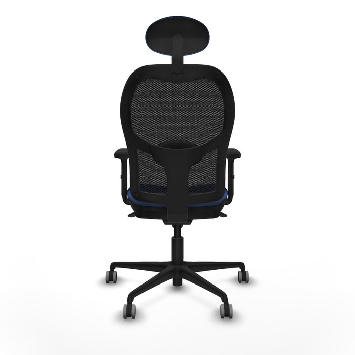 PIQUERAS Y CRESPO Silla de oficina Jorquera Azul marino y Negro