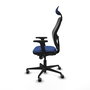 PIQUERAS Y CRESPO Silla de oficina Jorquera Azul marino y Negro