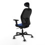 PIQUERAS Y CRESPO Silla de oficina Jorquera Azul marino y Negro