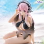 Furyu Super Sonico Noodle Stopper Swimsuit Black Color Ver.
