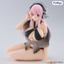 Furyu Super Sonico Noodle Stopper Swimsuit Black Color Ver.