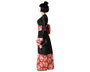 Disfraz Geisha Kimono Negro Mujer Adulto Talla XS-S
