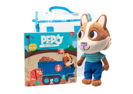 SM Pack Pepo en la obra (+ muñeco Pepo)