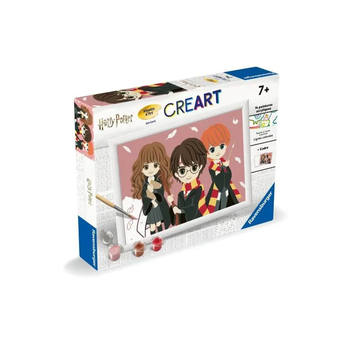 Ravensburger AAAPP10739 Set de Pintura por Números CreArt Kids Retrato de Grupo 18 x 24 cm Niños Ravensburger AAAPP10739 Set de Pintura por Números CreArt Kids Retrato de Grupo 18 x 24 cm Niños