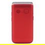 Olympia Vitus 4G Móvil con Tapa, Pantalla 2.8", Bluetooth, Radio FM, GSM, Rojo