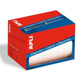 Etiquetas Adh.Manuales Rollo Apli Blancas C.Romos 16X22 Mm 4.200 Uds.(01683)