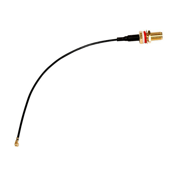 MikroTik ACSMAUFL Cable Adaptador de Conector SMA Hembra a SMA, Chapado en Oro, Negro MikroTik ACSMAUFL Cable Adaptador de Conector SMA Hembra a SMA, Chapado en Oro, Negro
