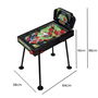 Ociotrends Pinball Infantil con Patas, Luces y Sonidos - 67.5 x 40 x 85 cm