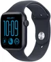 Apple Watch SE 3 GPS + Cellular 44mm Midnight Aluminium Case | Navy Blue Sport Band - M/L