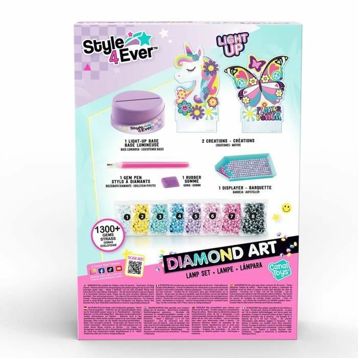 Canal Toys Style For Ever Caja de lámpara Diamant'Art