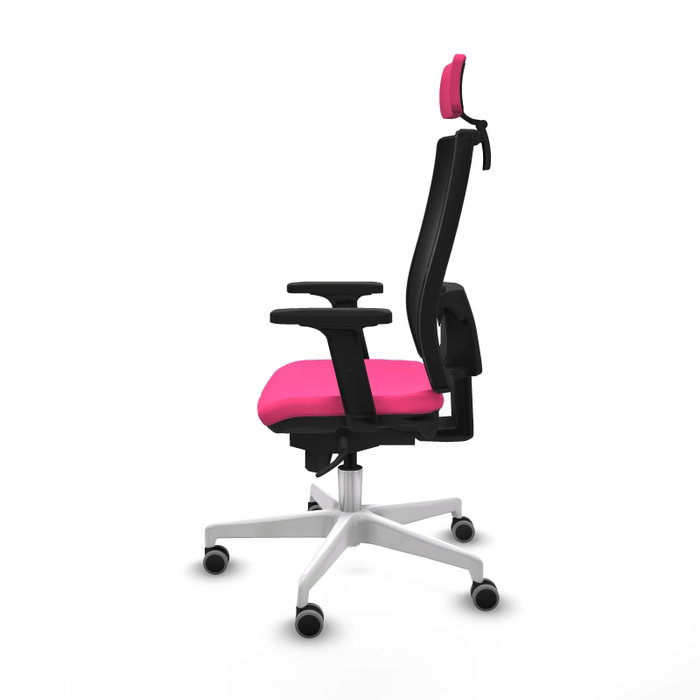 PIQUERAS Y CRESPO Silla de oficina Horna Rosa y Negro PIQUERAS Y CRESPO Silla de oficina Horna Rosa y Negro