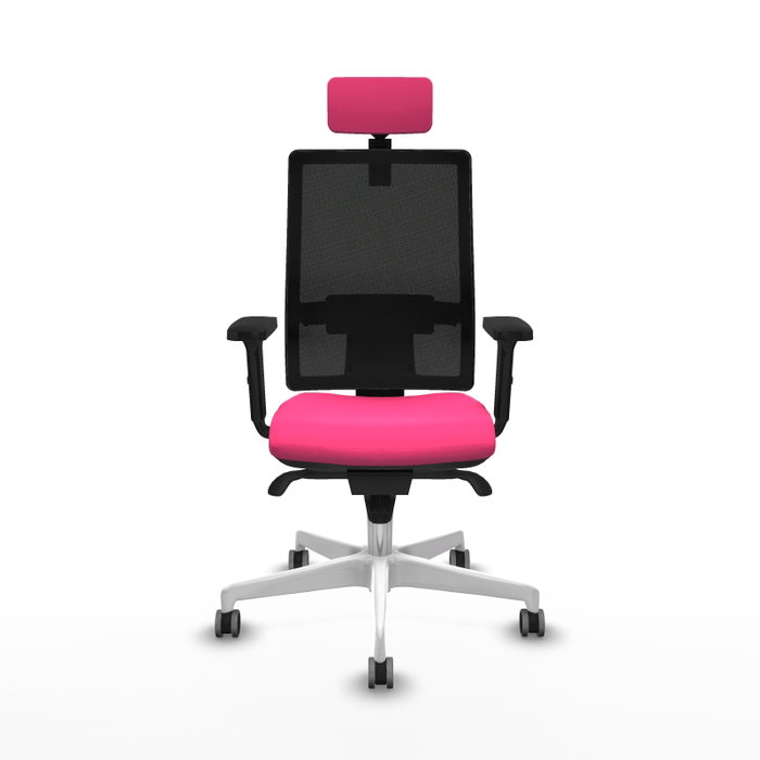 PIQUERAS Y CRESPO Silla de oficina Horna Rosa y Negro PIQUERAS Y CRESPO Silla de oficina Horna Rosa y Negro
