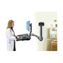 Ergotron StyleView Sit-Stand Combo System con superficie de trabajo y soporte CPU pequeño, Aluminio