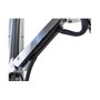 Ergotron StyleView Sit-Stand Combo System con superficie de trabajo y soporte CPU pequeño, Aluminio