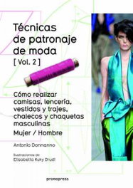 PROMOPRESS TÉCNICAS DE PATRONAJE DE MODA, Antonio Donnanno - PROMOPRESS