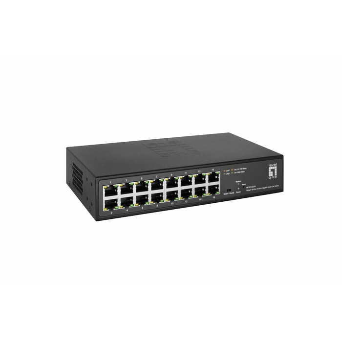 Level One GES-2216 Hilbert Switch de red de 16 puertos Gigabit
