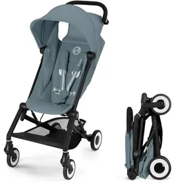 Cybex 4063846531035 Cochecito Ultracompacto Agis, 5-22 kg (6 meses-4 años), Ligero 6,3 kg, Compatible con Avión, Azul Tormenta