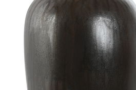 DKD Home Decor Jarrón 16 x 31 x 16 cm Marrón Oscuro Ceramica