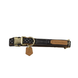 Nayeco Collar Mac Leather Monaco Negro 36-48cm x 2cm