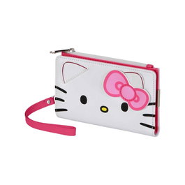 Hello Kitty Billetero Slim Face Blanco
