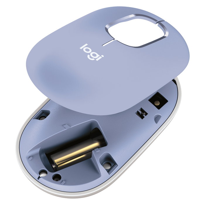 Logitech Pop Mouse Inalámbrico Lila Logitech Pop Mouse Inalámbrico Lila
