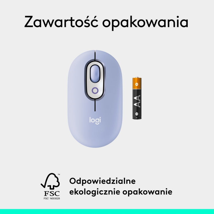 Logitech POP Mouse Lila